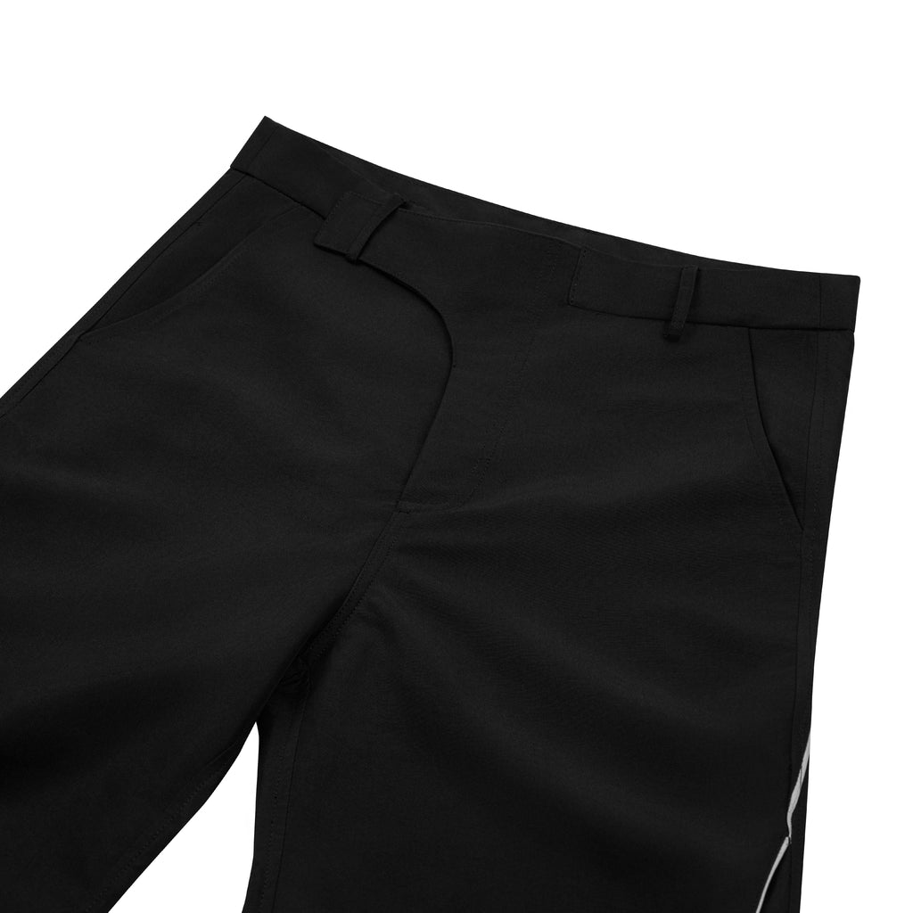 Khaki Nylon Biker Pants