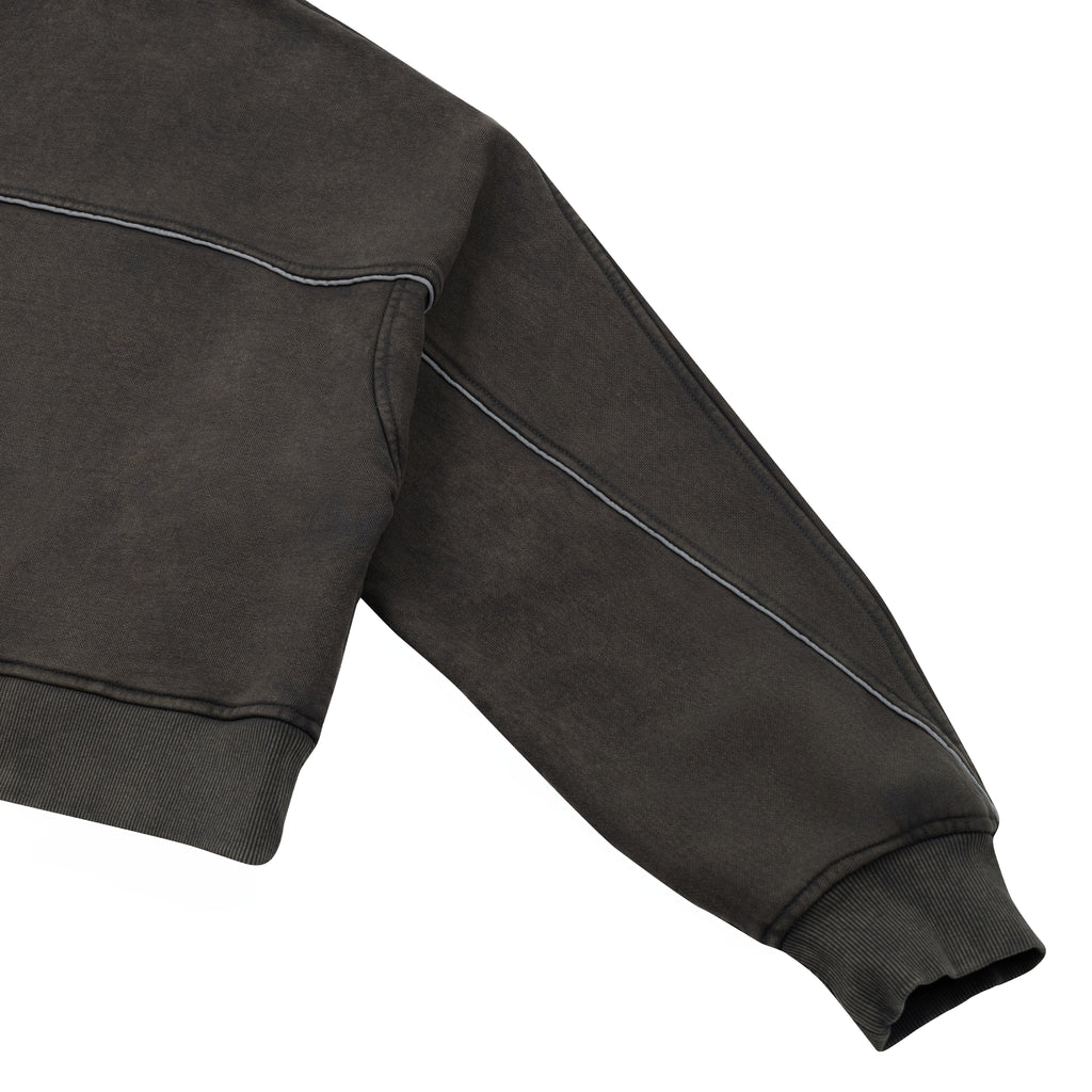 Half-face Zip Hoodie Ash