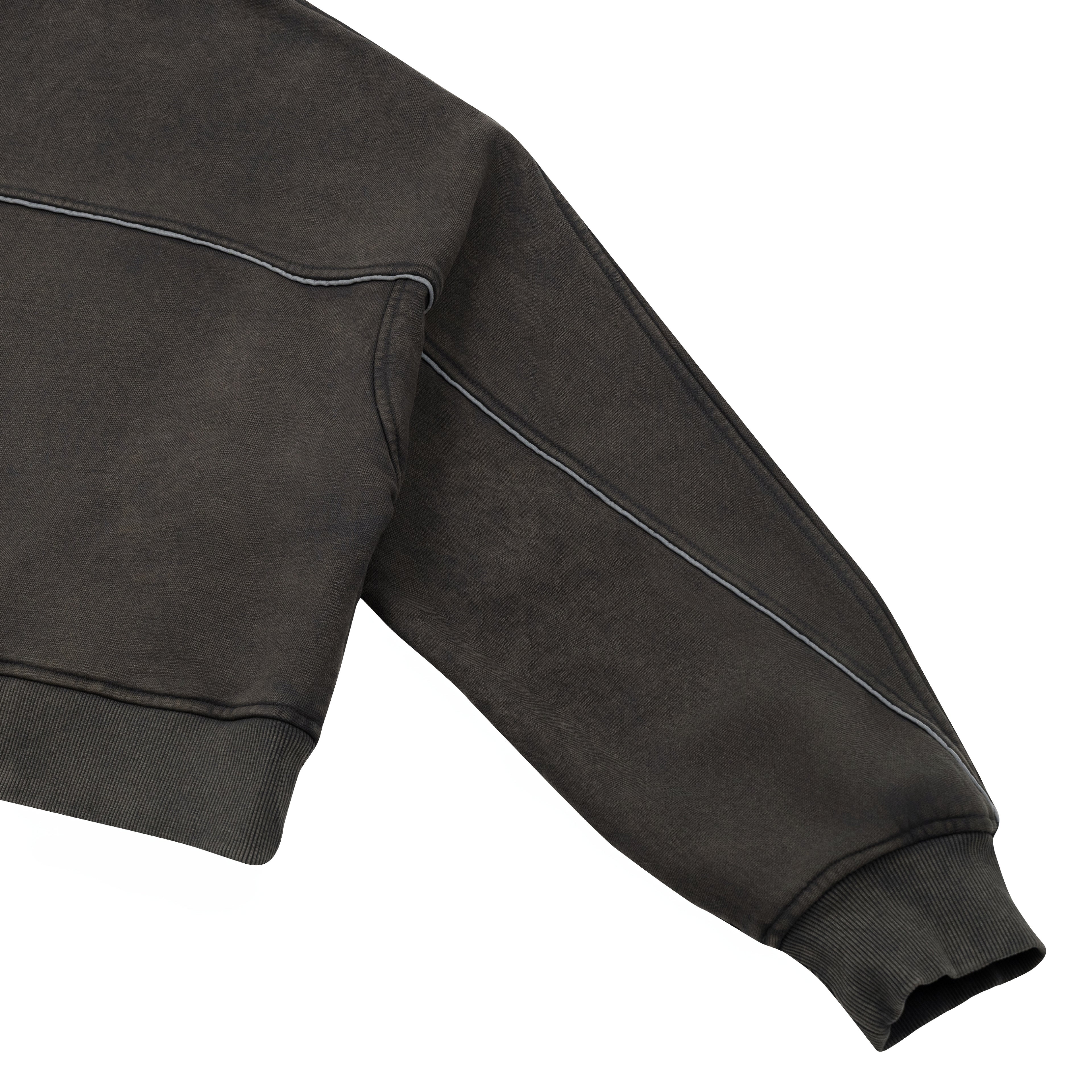 Half-face Zip Hoodie Ash