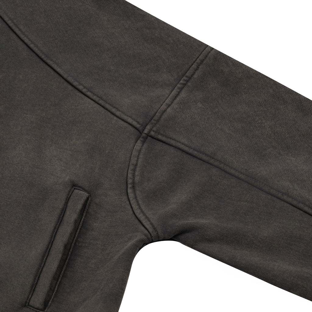 Half-face Zip Hoodie Ash