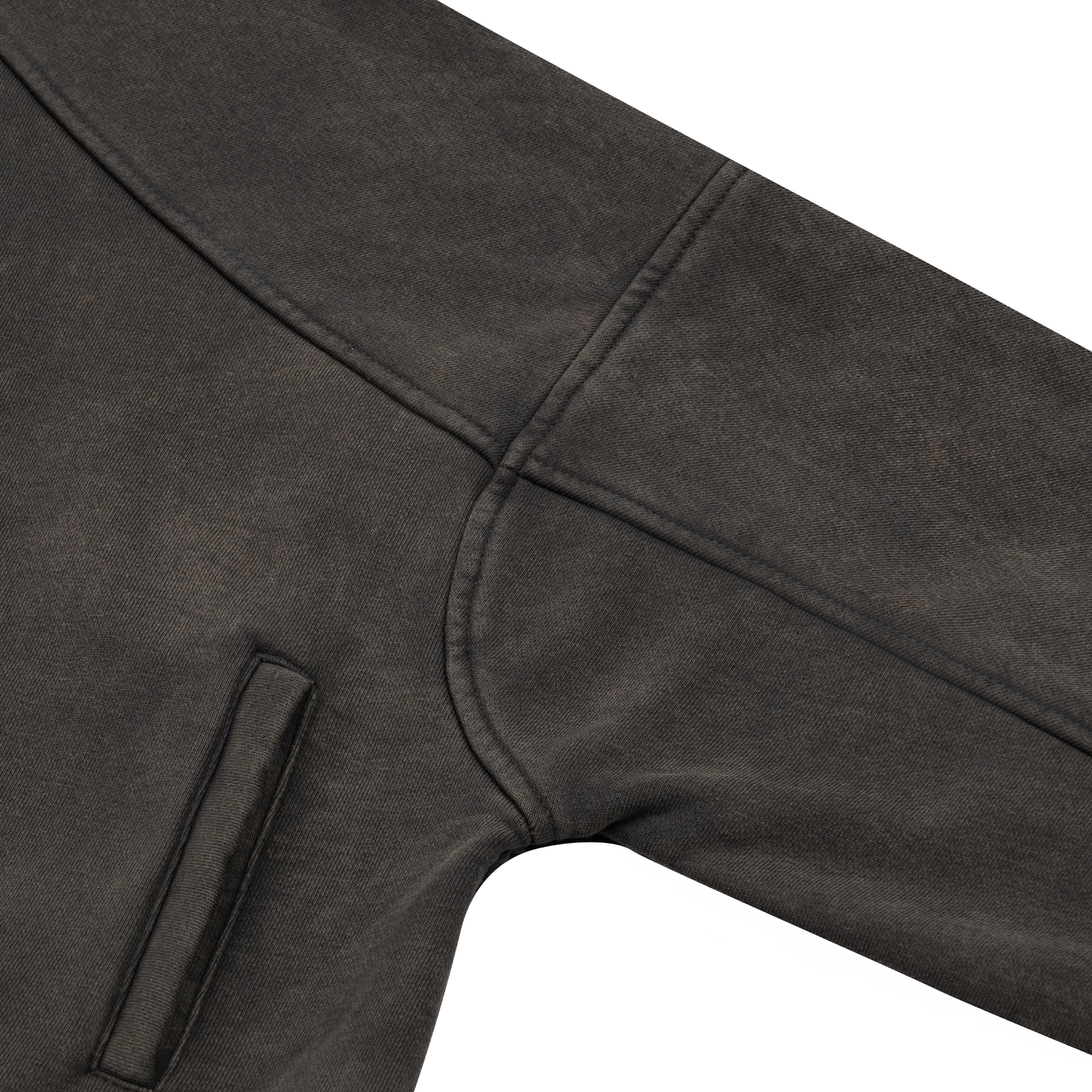 Half-face Zip Hoodie Ash