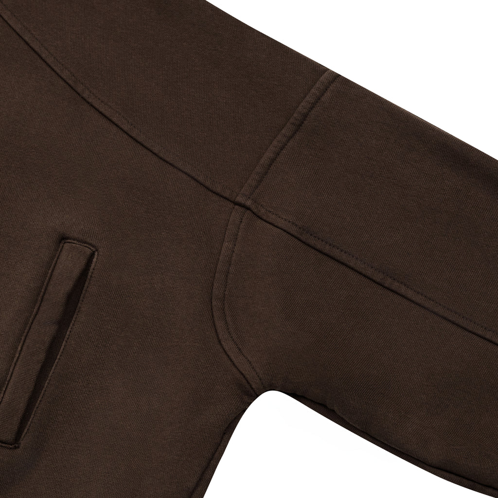 Half-face Zip Hoodie Clay