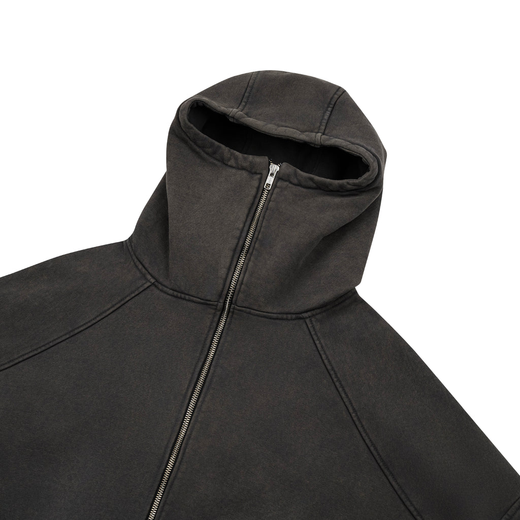 Half-face Zip Hoodie Ash