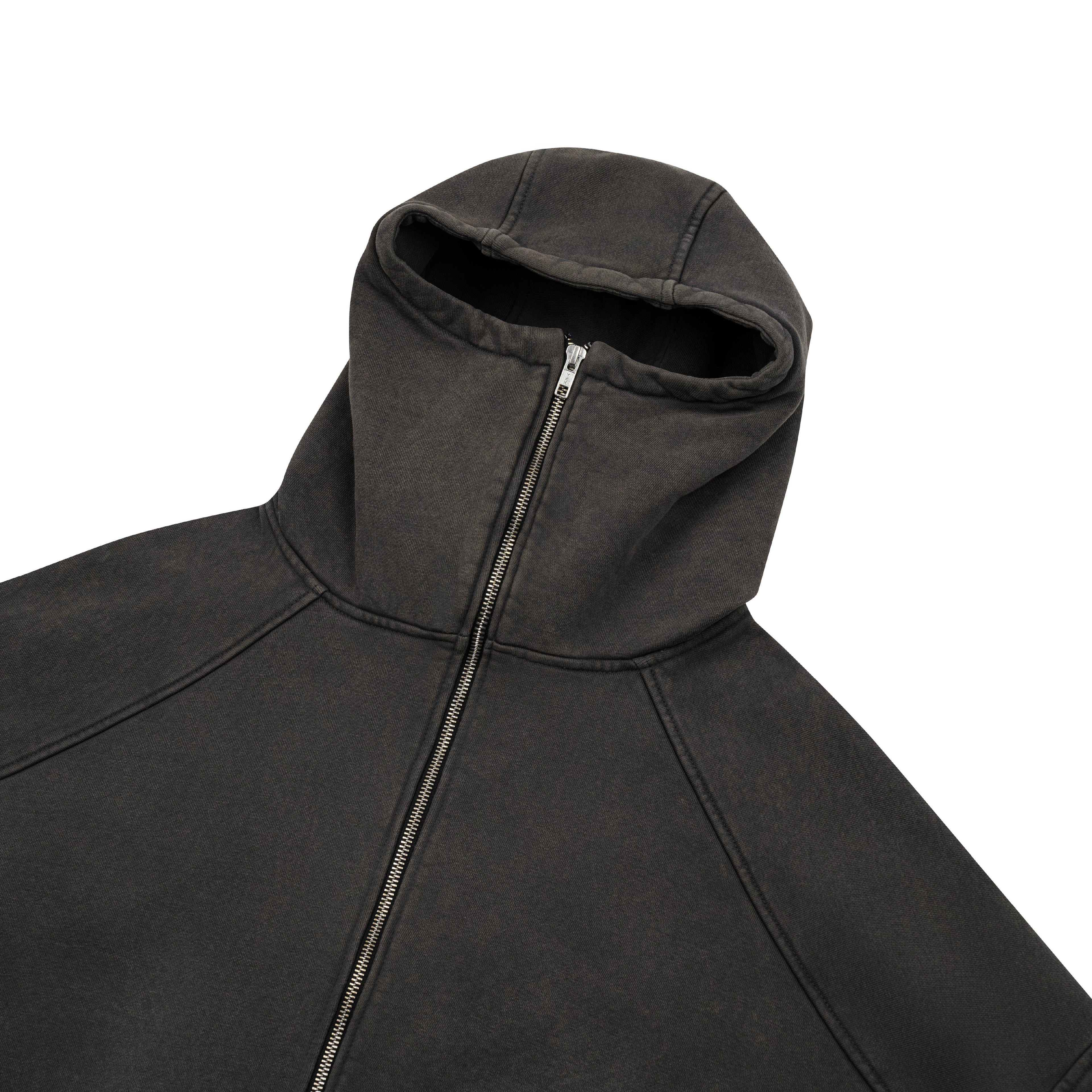 Half-face Zip Hoodie Ash